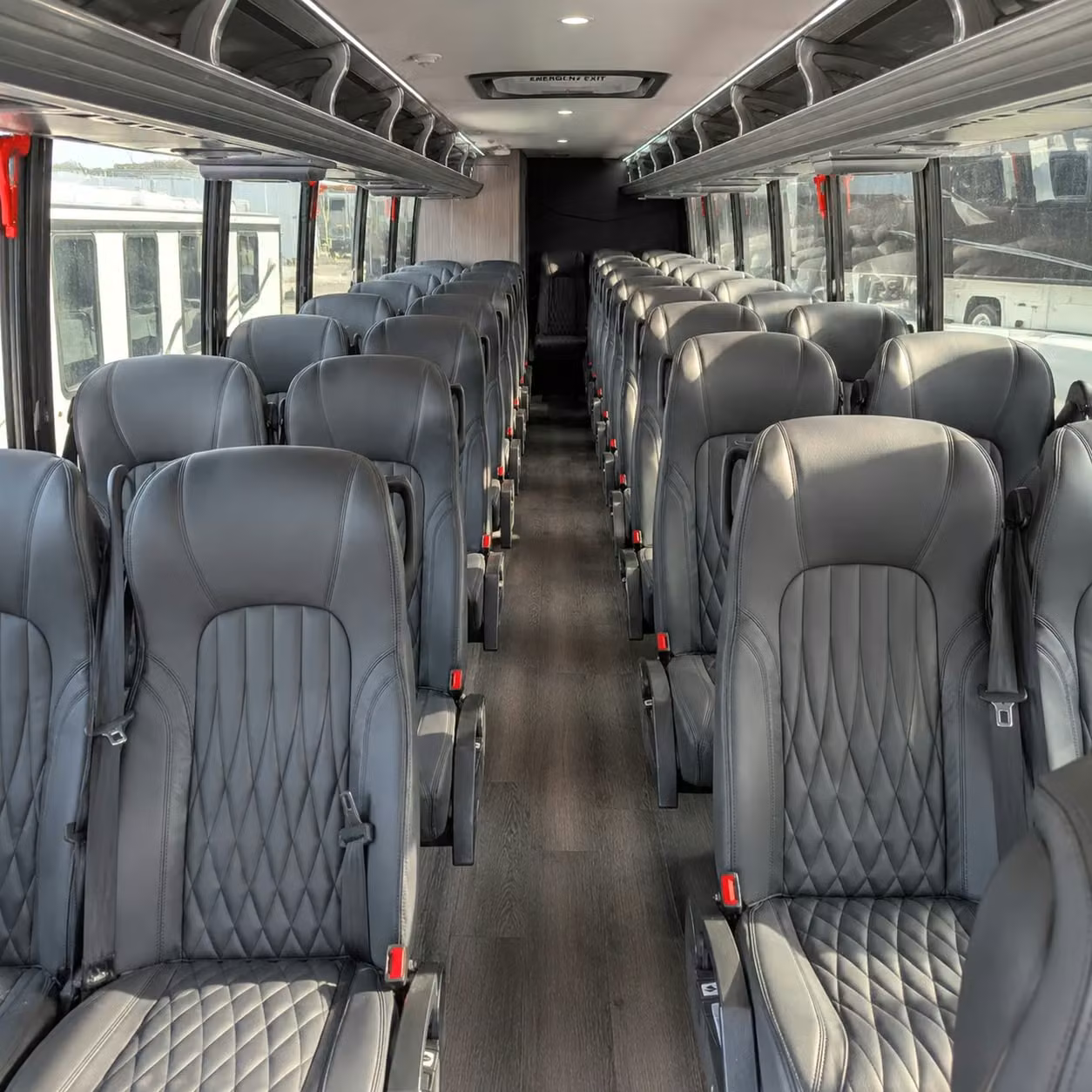 35 passenger minibus interior
