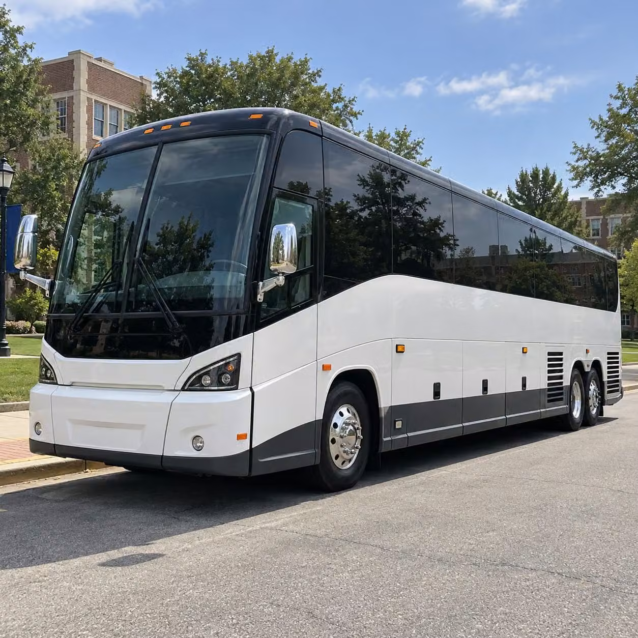 charter bus rentals for large syracuse prom groups and school organized transportation