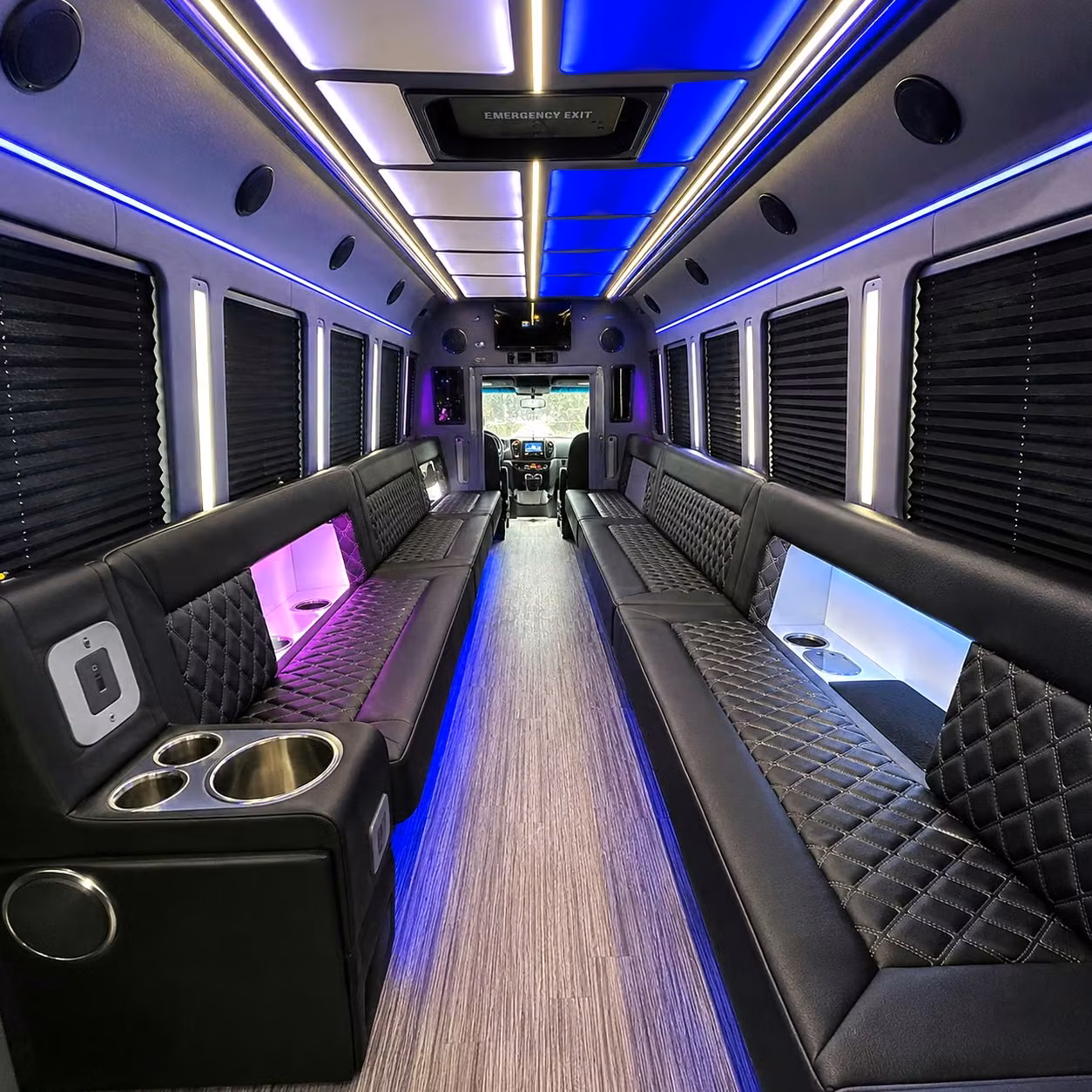 party bus rentals for concert nights in armory square and downtown syracuse