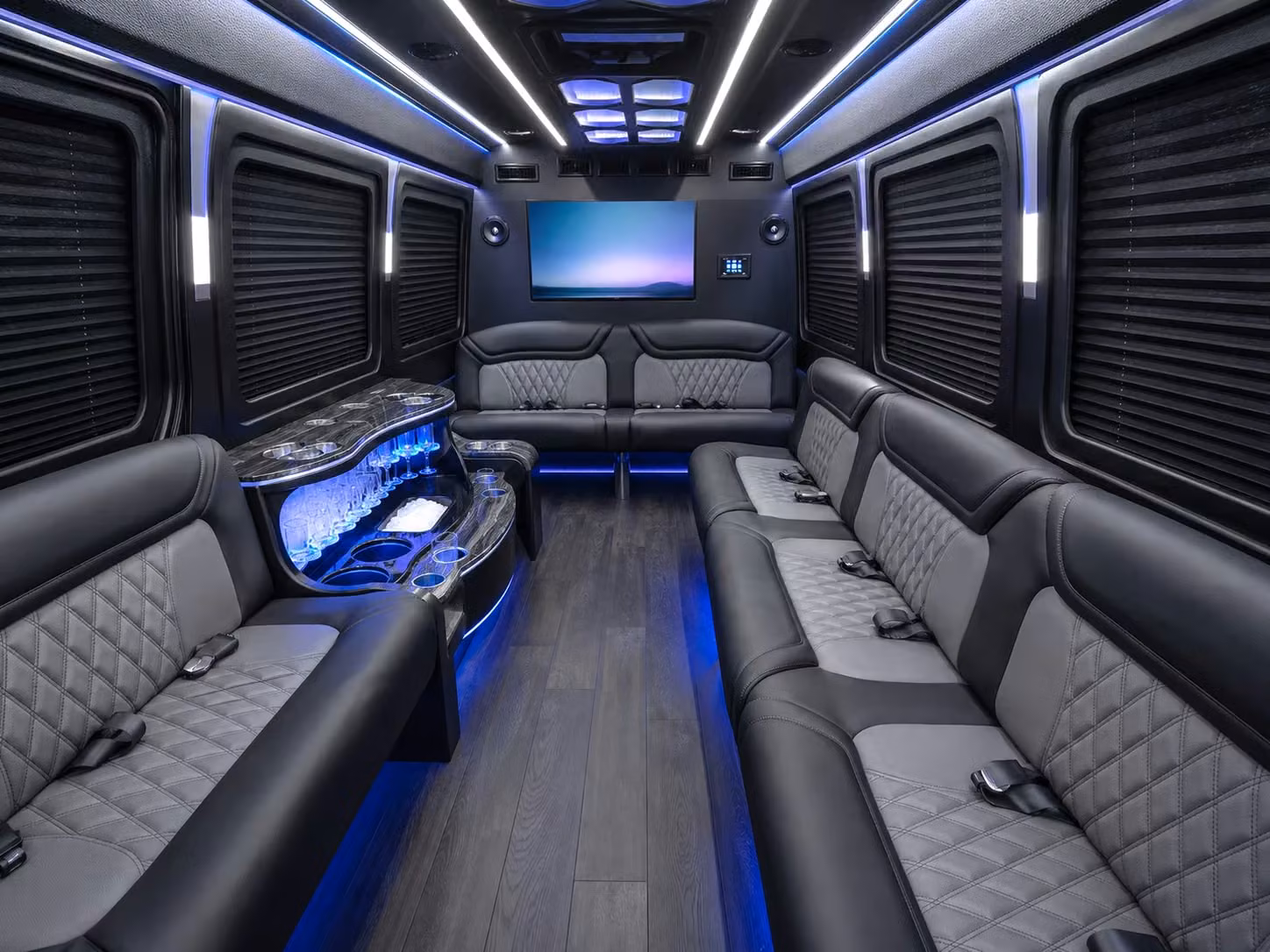 sprinter limousine inside