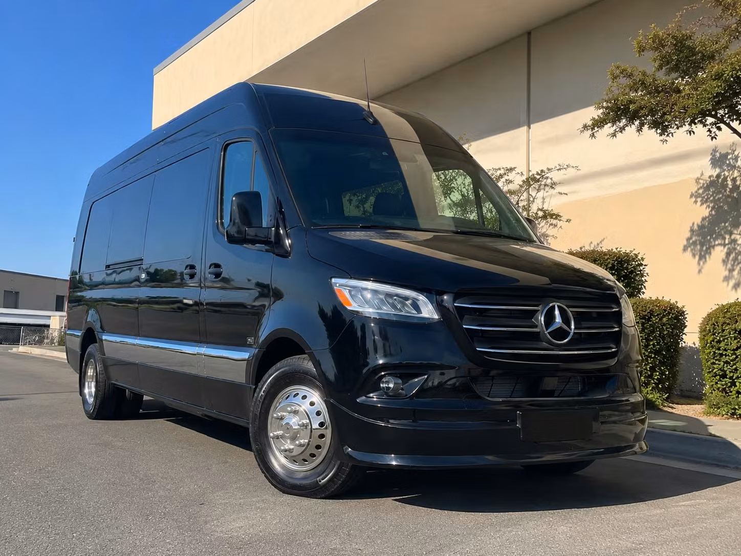 sprinter van with driver