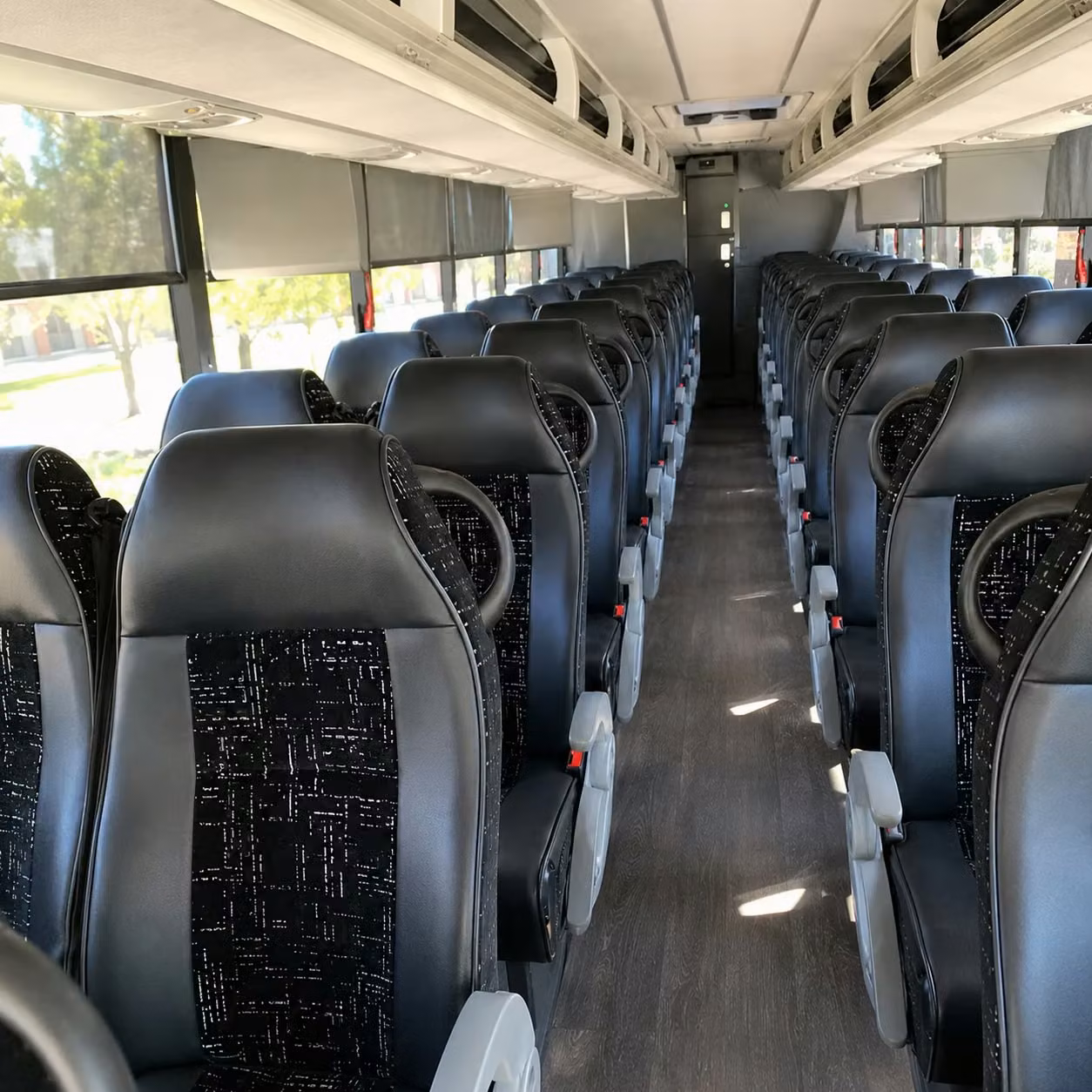 syracuse charter bus interior