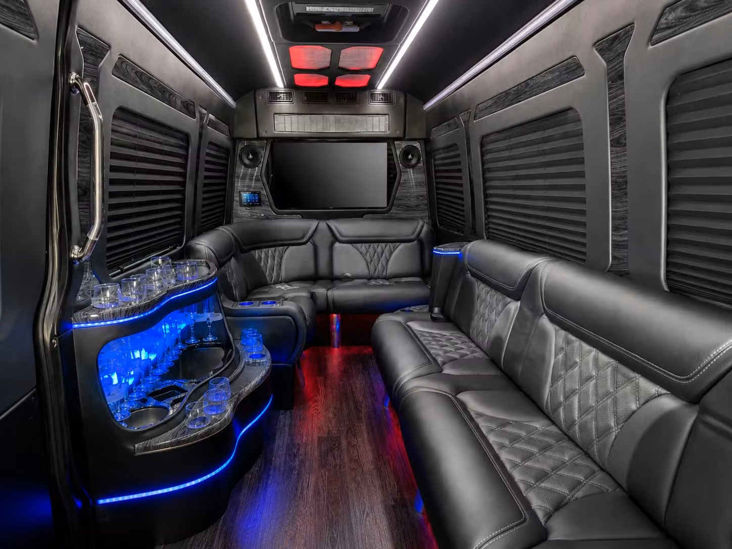 syracuse sprinter van rental with driver
