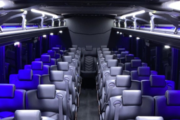 Syracuse Charter Bus Interior