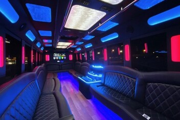 Syracuse Limousine Bus Interior